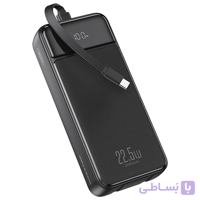پاور بانک 20000 ایکس او XO مدل PR275 توان 22.5 وات با کابل