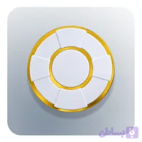 چراغ دکوراتیو مولتی کالر 80 وات کد 05