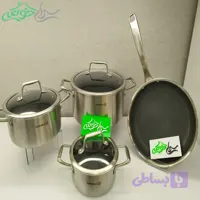 سرویس قابلمه استیل کف لیزری کرکماز مدل آلتیما کد 2