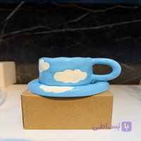 فنجان طرح ابر
