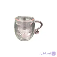 لیوان طرح گربه پیرکس