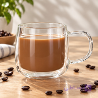 ماگ شیشه ای دوجداره