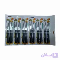 چاقو میوه خوری استیل سایز کوچک دسته رنگی