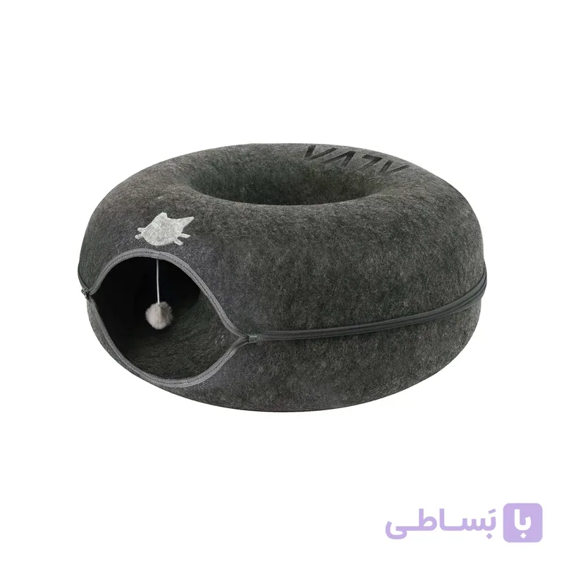 تخت و تونل گربه آلوا مدل YR2020 | طراحی مقاوم و راحت برای استراحت گربه