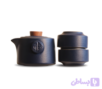ست چایی خوری چینی- سورمه ای