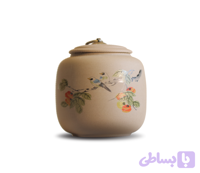 کنیسر چای سرامیکی دست ساز ژاپنی | ضد رطوبت – طرح شاخه درخت