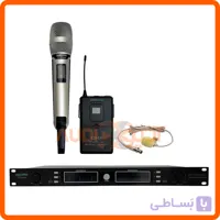 میکروفن بی سیم دو کانال دستی و یقه ای AAPPRO APM900HB