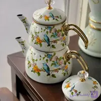 کتری قوری های دو درب برند şahin ترکیه