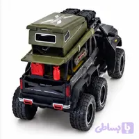 ماكت ماشين فلزي بنز شش چرخ 1:24X class‏ مشکی