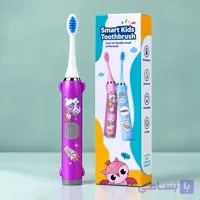 مسواک برقی شارژی کودک Smart Kids طرح فانتزی بنفش