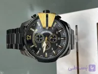 ساعت دیزل شاخ دار مردانه دارای تقویم و روز شمار