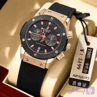 ساعت مچی مردانه هابلوت HUBLOT کرنوگراف بند رابر