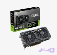 کارت گرافیک ASUS RTX 4060Ti Dual 16G (درحد نو-بدون کارتن)
