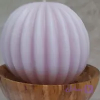 شمع گوی توپی شیاردار