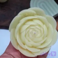 شمع گل پیونی باز