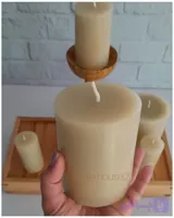شمع استوانه ساده قطر 8