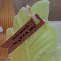 شمع طرح برگ
