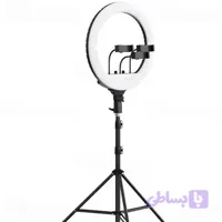 رینگ لایت بیوا Biva RL-02 55W LED Soft Ring Light سایز 18 اینچ با سه پایه و 3 هولدر