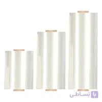 پلاستیک شیرینگ حرارتی 3 عددی عرض 10/15/20سانتی به طول 10 متر