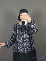 شومیز نخی زنانه کد 13563