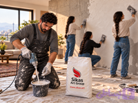 پودر میکروسمنت حجمی (بافت درشت)