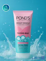فوم شوینده صورت ضد جوش و روشن کننده پوندز PONDS مدل THYMO-BHA