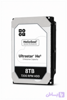 هارددیسک اینترنال اچ جی اس تی مدل HGST UltraStar ظرفیت 8 ترابایت (Recertified)
