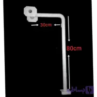 پایه براکت دوربین مداربسته TD-65 سفید
