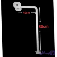 پایه براکت دوربین مداربسته TD-62 سفید