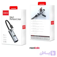 هاب پنج پورت USB-C هیسکا مدل HR-52