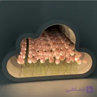 چراغ خواب لاله بینهایت مدل ابری مونتاژ شده