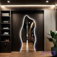 آینه قدی دفرمه بک لایت 9