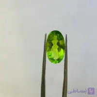 نگین زبرجد اصل سایز 8*14 میلی‌متر