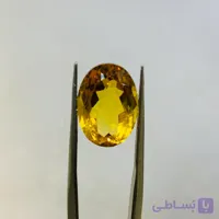 نگین سیترین سایز 10*14 میلی‌متر