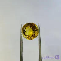 نگین سیترین سایز 9*11 میلی‌متر