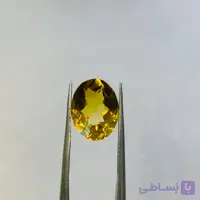 نگین سیترین سایز 10*13 میلی‌متر