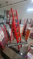 نردبان ۶متری ۳تکه ۲۱پله مخابراتی فلزی پارس ماندگار ارسال از تهران ب سراسر ایران