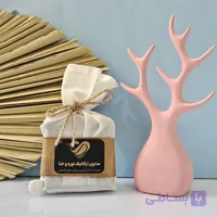 صابون نوره و حنا | قیمت صابون نوره برای صورت | 90 گرم
