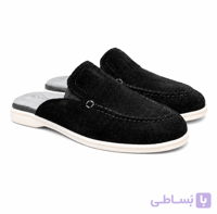 صندل چرم مردانه مدل لوفرجیر رنگ مشکی