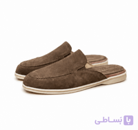صندل چرم مردانه مدل لوفرجیر رنگ موکا