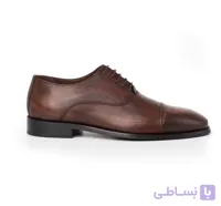 کفش چرم مردانه مدل نیوسفیر دست رنگ _NEW SAFIR
