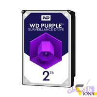 هارد 2 ترابایت وسترن دیجیتال بنفش (WD Purple) گارانتی اصلی