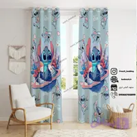 دو پنل پرده استیچ کد stitch0007
