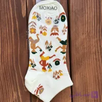 جوراب مچی ماکسیو طرح باغ گل
