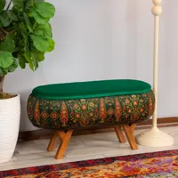 پاف نیمکتی نقش طرح دلگشا