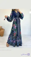 پیراهن بلند ساحلی ترک زنانه اشیلدا