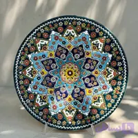 بشقاب میناکاری 04