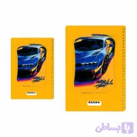 ست دوتکه 50 برگ سیمی قابدار مدل ماشین کد GA215