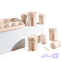 سرویس ادویه ۲ طبقه ساده سون بسته 6 تایی کد R1146