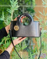 کیف مجلسی زنانه دستی شیک رسمی دوشی دخترانه رز با 6 ماه ضمانت